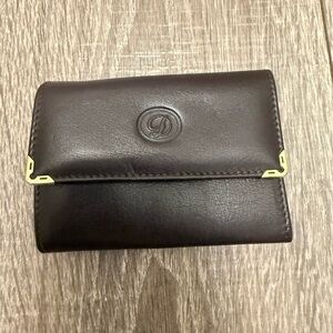 Vintage Leather Brown Key Ring Case